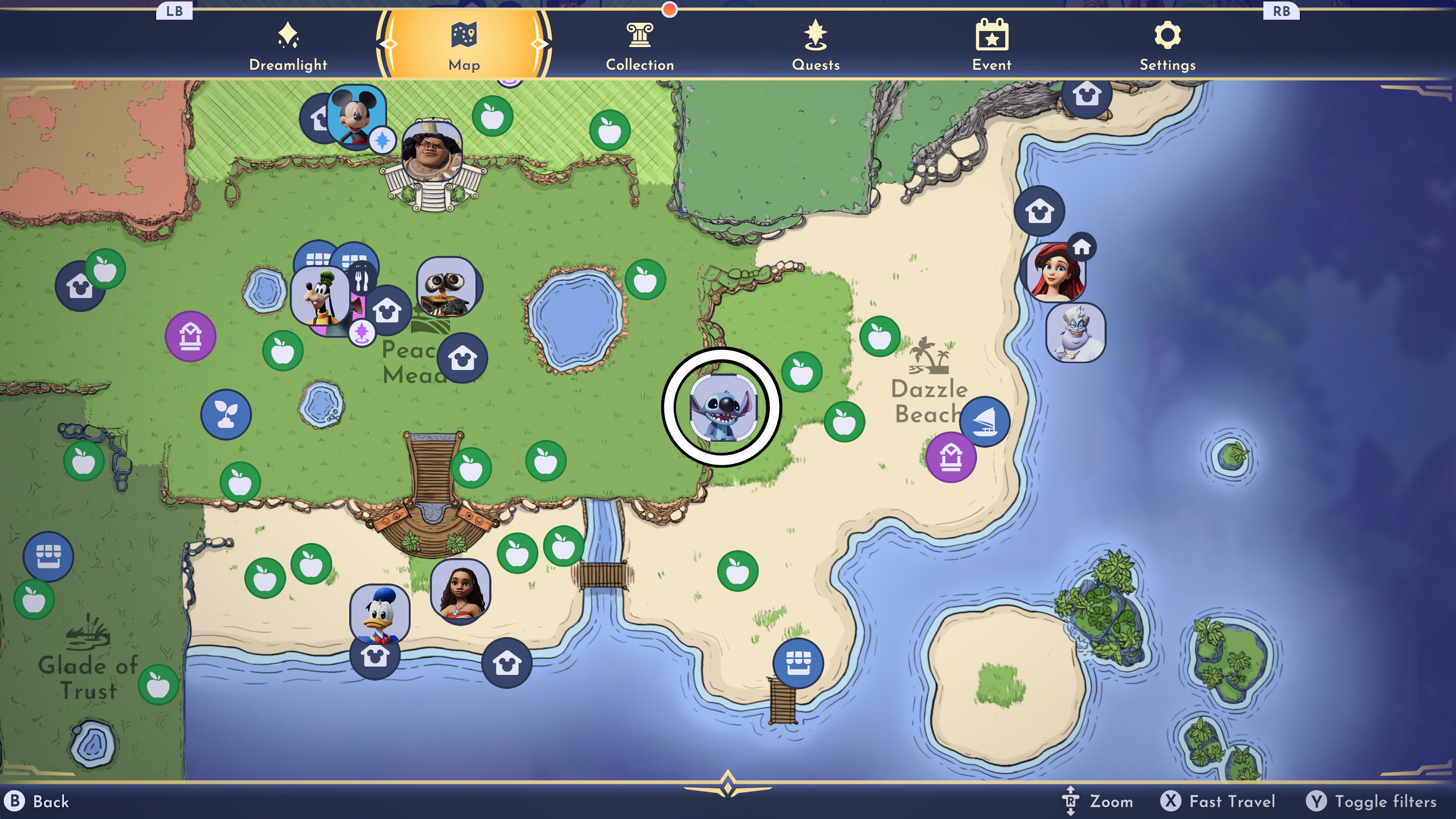 Disney Dreamlight Valley Stitch quest walkthrough, including hidden